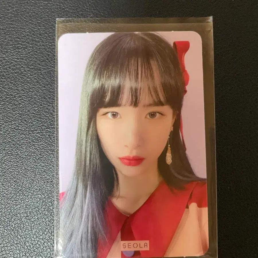 우주소녀 설아 포토카드
