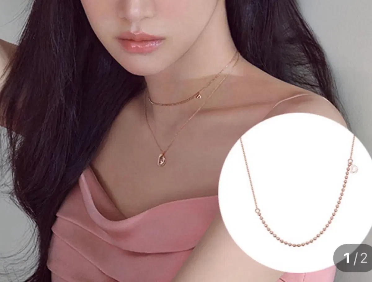 디디에두보 고윤정 목걸이 14k 미스두 목걸이