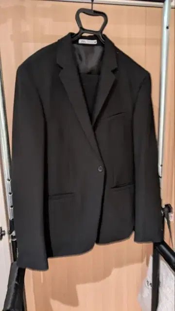 ZARA 남성용 테일러드 자켓 블랙
