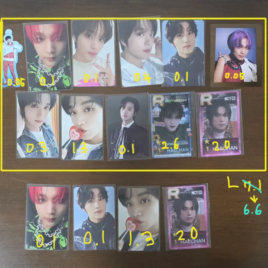 엔시티 127 드림 해찬 포토카드 포카