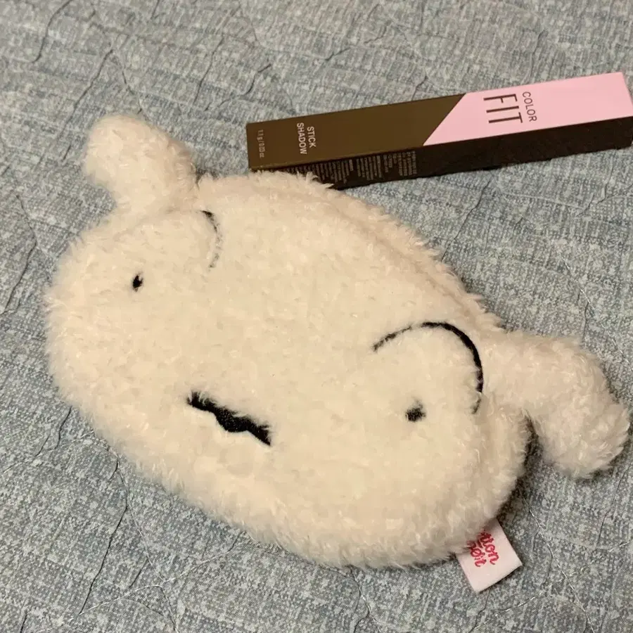 세트) 흰둥이 파우치+미샤 컬러핏 스틱섀도우 코코아 드리즐