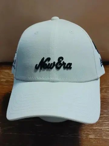 NEW ERA 골프 캡 화이트