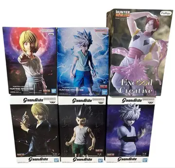 HUNTER x HUNTER 피규어 6종 세트 곤, 크라피카, 키루아, 히소카