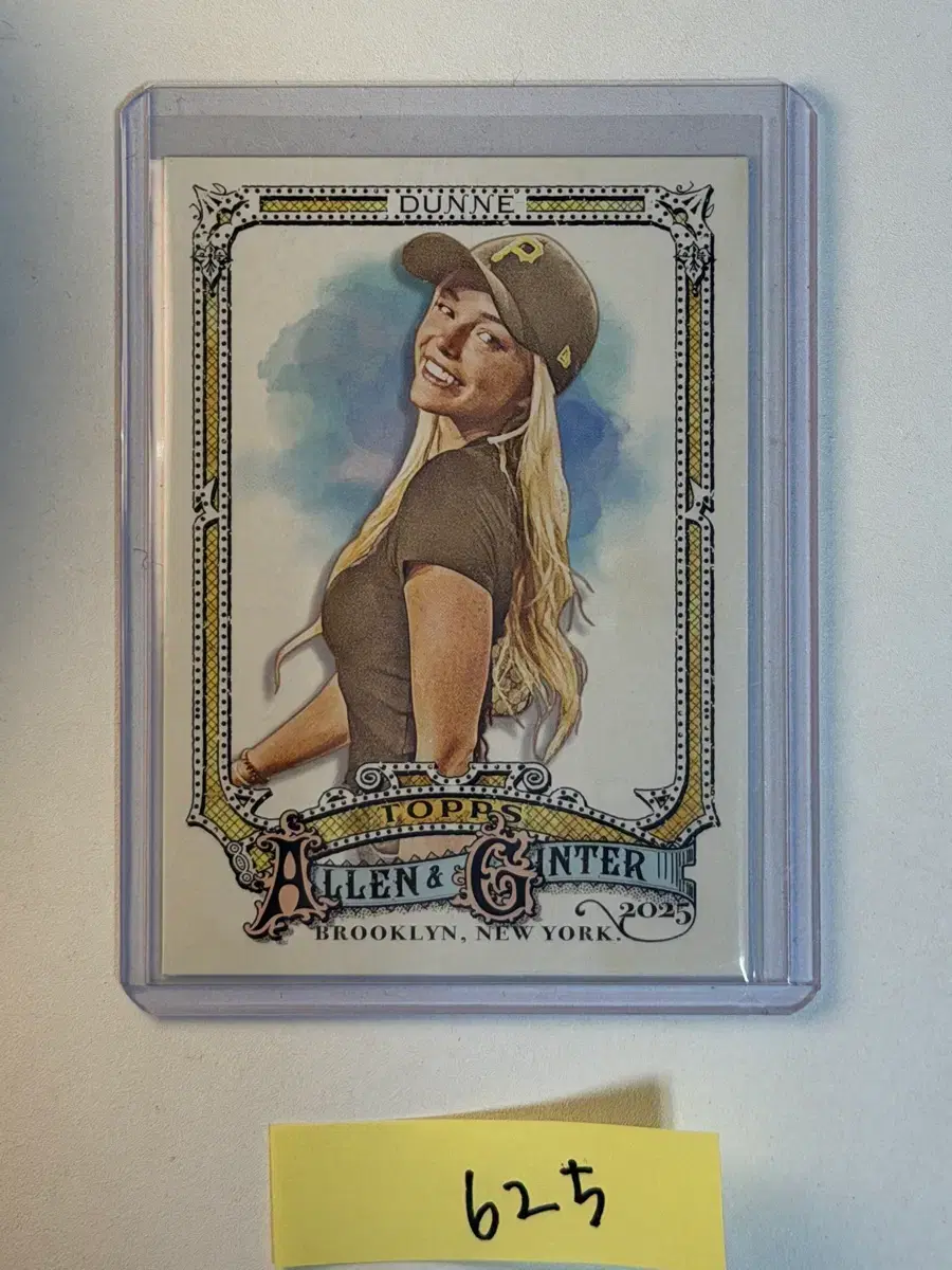 폴 스킨스 여자친구 Topps MLB 야구카드