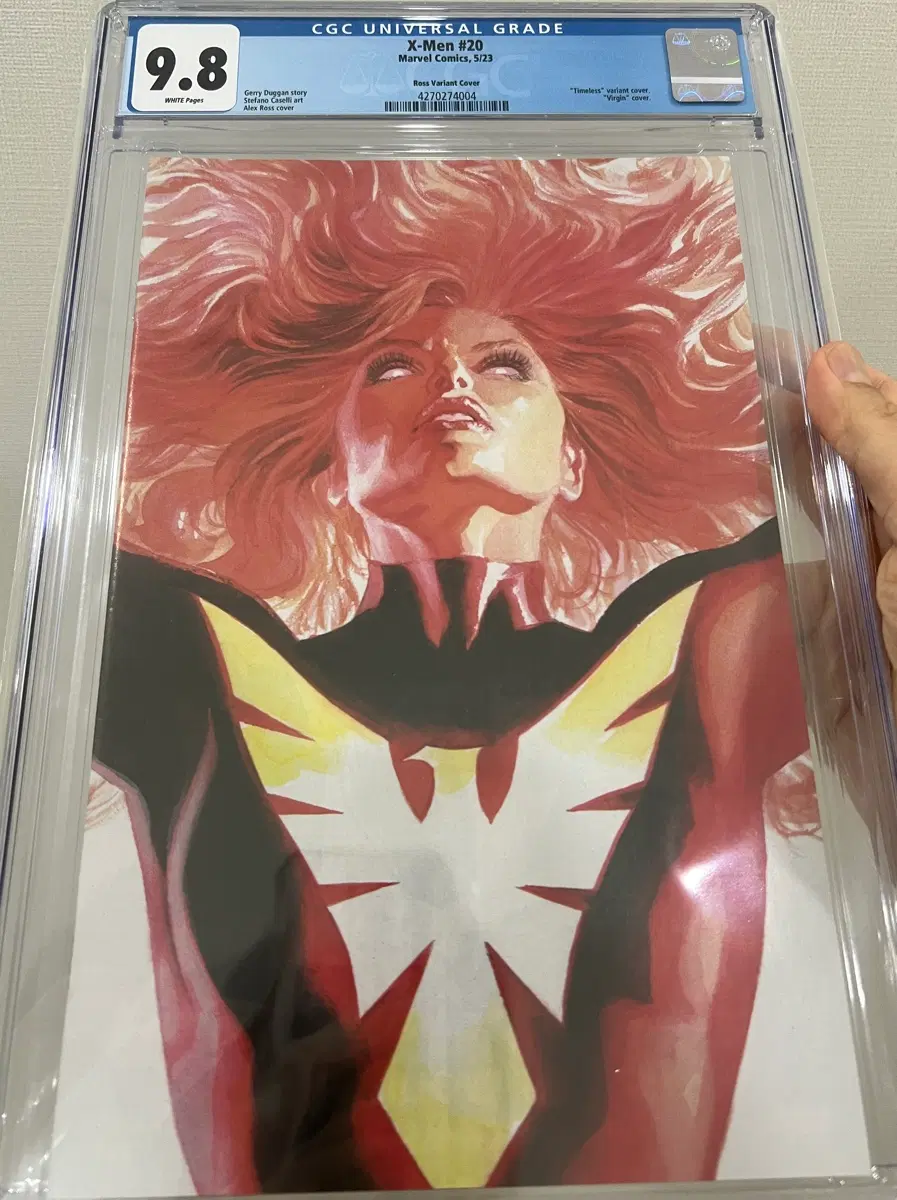 마블 코믹스 엑스맨 #20 CGC 9.8 등급