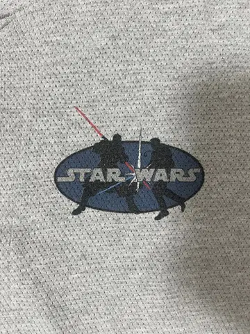 STAR WARS 스타 워즈 반팔 버튼 셔츠 그레이 90s