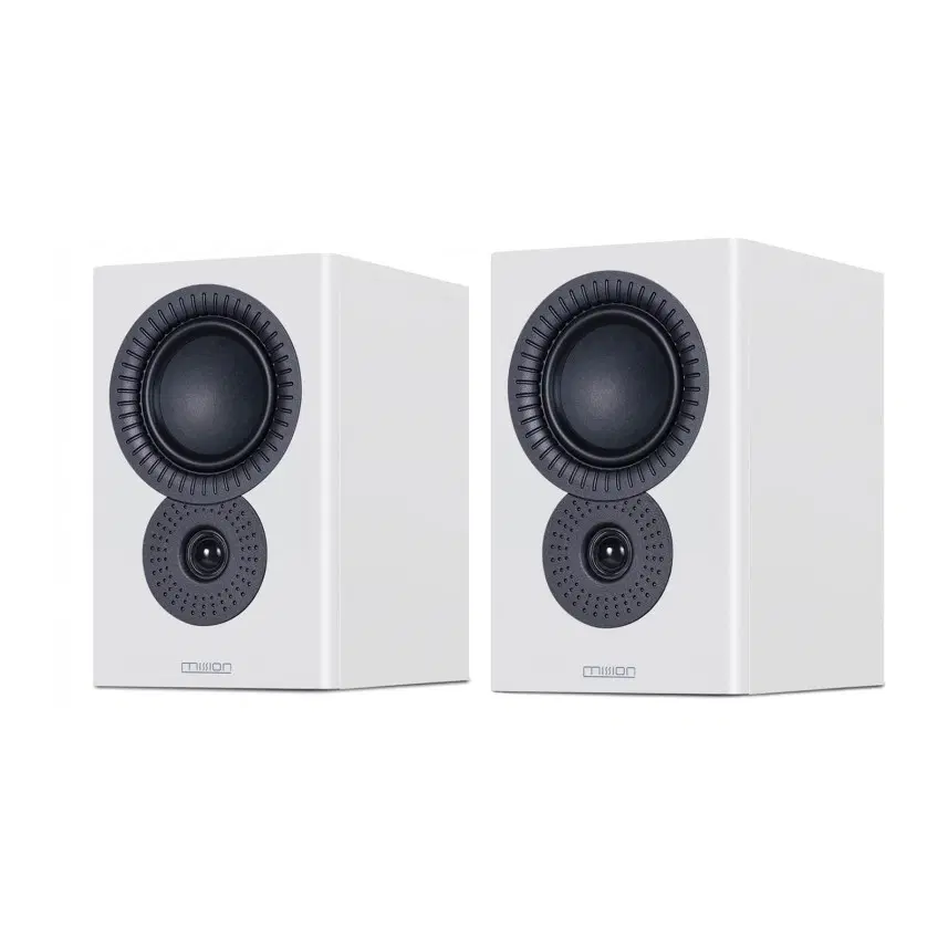 미션 LX-2 MK2 북쉘프 스피커 화이트 미개봉 신품 + 미개봉 더믹스 방진패드