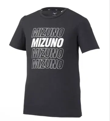 MIZUNO 티셔츠 32MA051309 블랙 M 사이즈