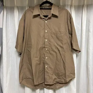 AURALEE 반팔 셔츠 A9SS02TN 브라운 사이즈 3