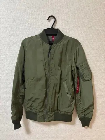 ALPHA INDUSTRIES MA-1 플라이트 자켓 카키 M