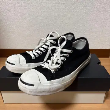 컨버스 잭퍼셀 블랙 스니커즈
