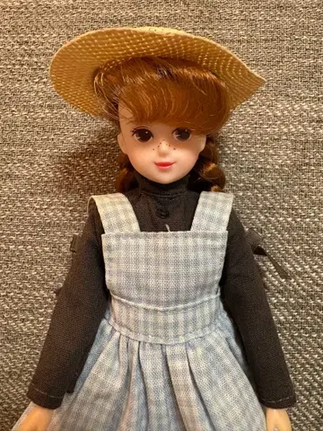 리카짱 인형 타카라 빨간 머리 앤 스카이블루 에이프런