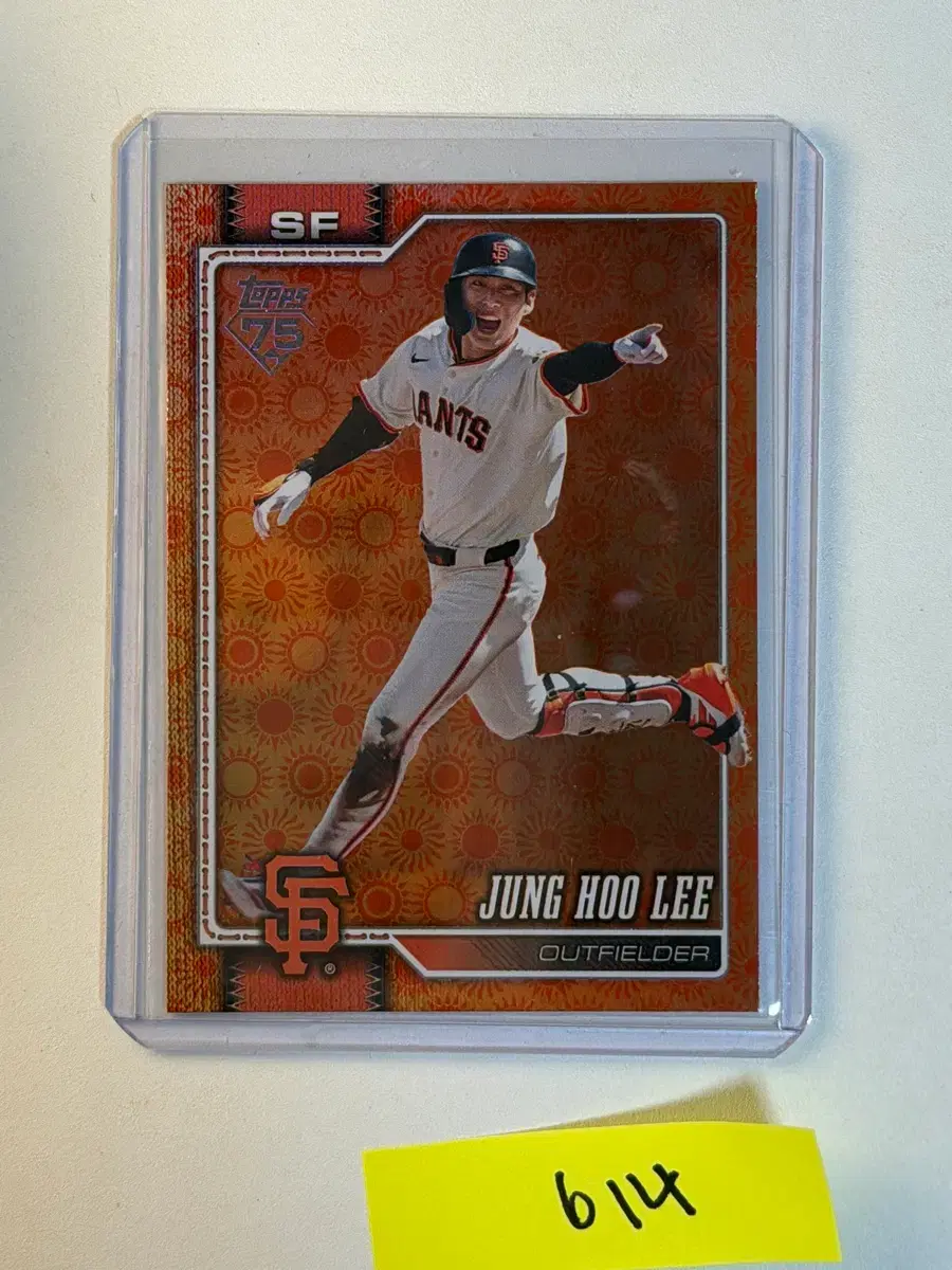 이정후 Topps MLB 야구카드
