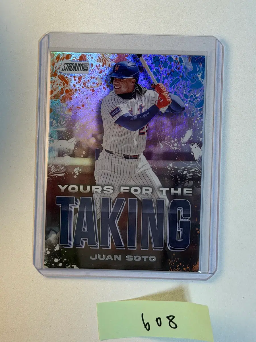 소토 Topps MLB 야구카드
