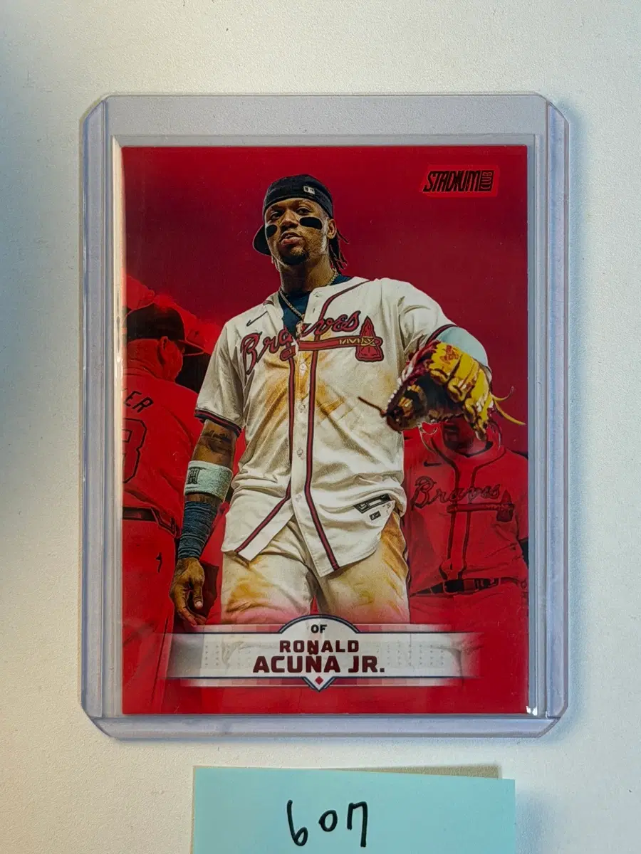 아쿠냐 Topps MLB 야구카드