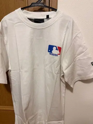 NEW ERA MLB 로고 티셔츠 화이트