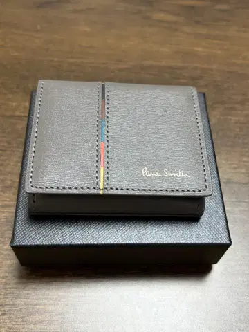 [ 미사용 새상품 ] Paul Smith 폴스미스 코인 케이스 동전 지갑 그레이