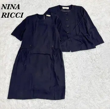NINA RICCI 셋업 15AR 2XL 상당 블랙 포멀