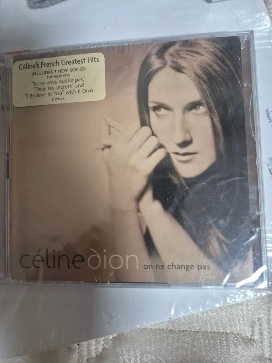 셀린 디온(on ne change pas)CD 미개봉품