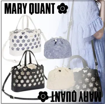 MARY QUANT 데이지 펀칭 2WAY 백