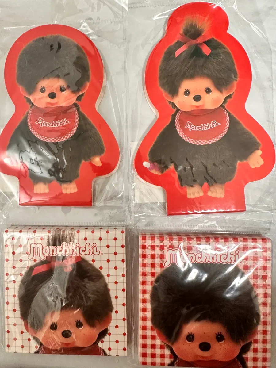 몬치치 메모패드4종