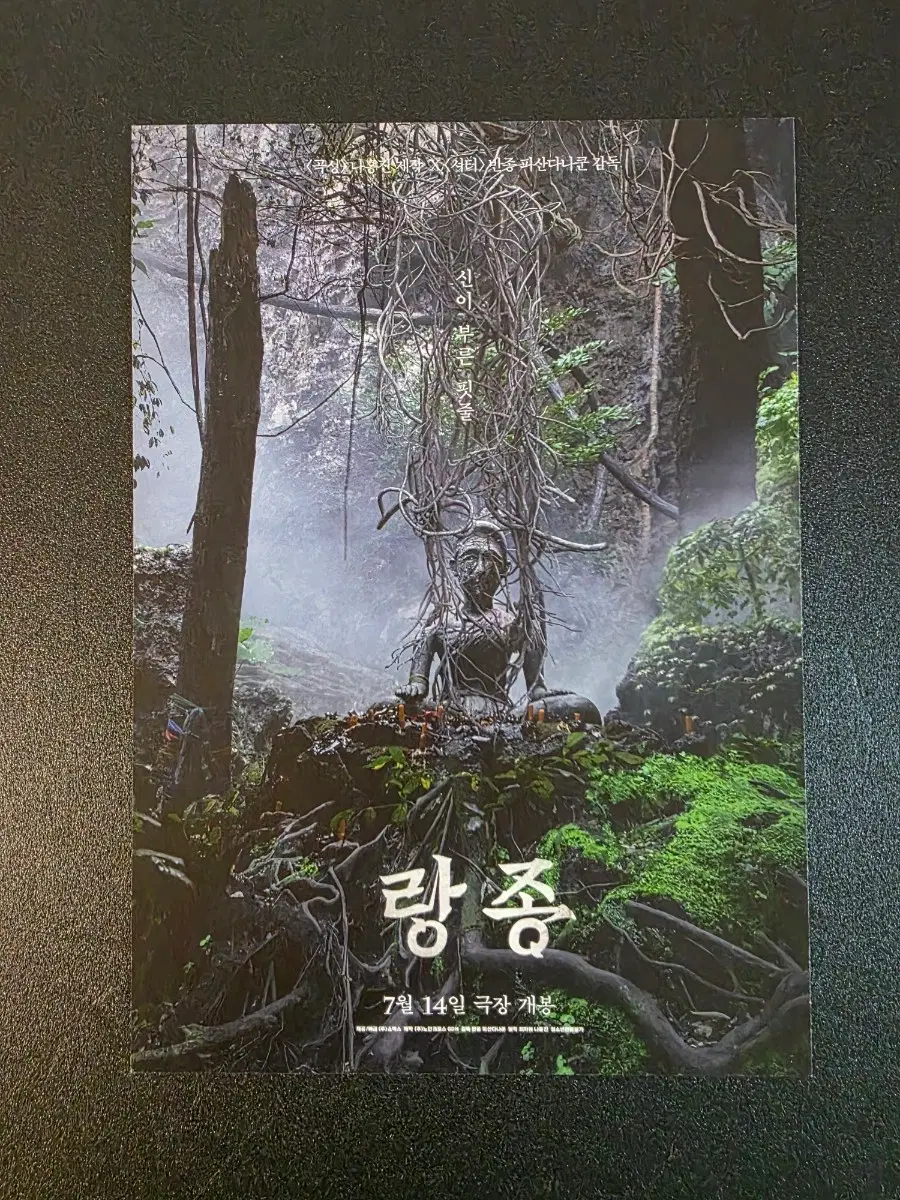 [영화팜플렛] 랑종 전단지 (2021) 나홍진