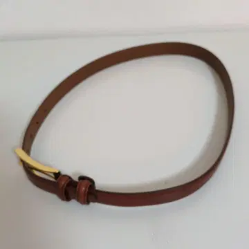 Anderson's 가죽 벨트 100cm 라이트 브라운