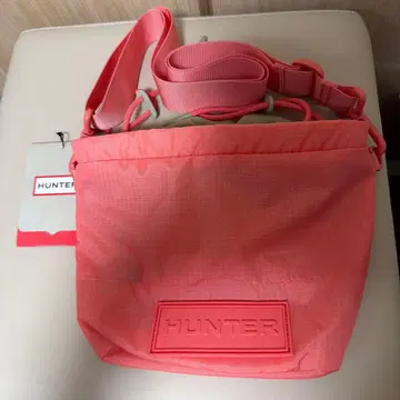 HUNTER 숄더백 핑크