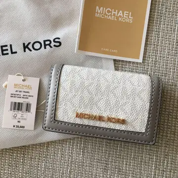 새상품 마이클코어스 MICHEAL KORS 그레이 키케이스