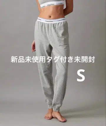 Calvin Klein 스웨트 팬츠 조거 팬츠 그레이 S