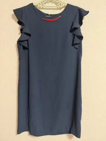 [ 미사용 ] ZARA BASIC 슬리브리스 원피스 네이비 M