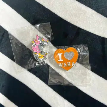 I waka BADGE 캔뱃지 w2r 미카도 에넬 7 래퍼