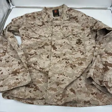 미군 실물 USMC MARPAT 데저트 디지털 카모플라쥬 자켓 해병대