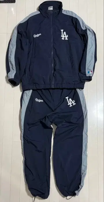 MLB 다저스 나일론 자켓 셋업