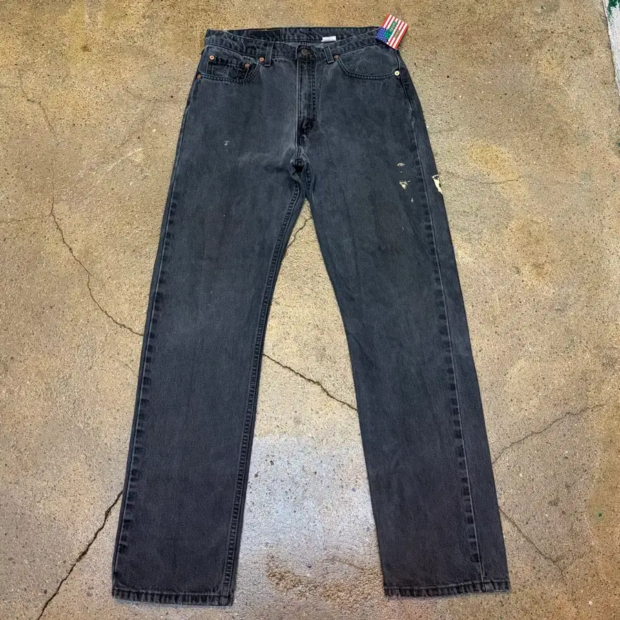 90s Made in USA 미국 빈티지 리바이스 505 블랙진 청바지