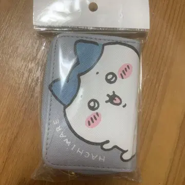 [새상품] 치이카와 시마무라 하치와레 카드 케이스 패스 케이스 교통카드 지갑