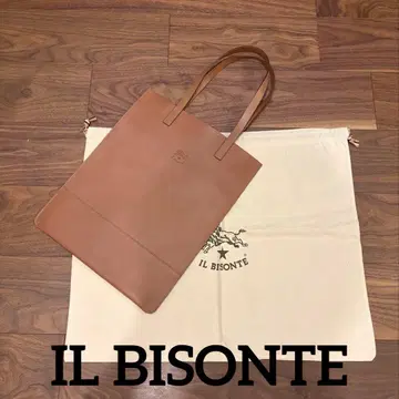 IL BISONTE 가죽 토트백