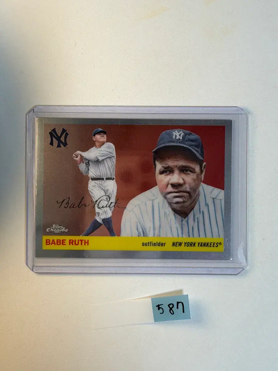 베이브 루스 Topps MLB 야구카드