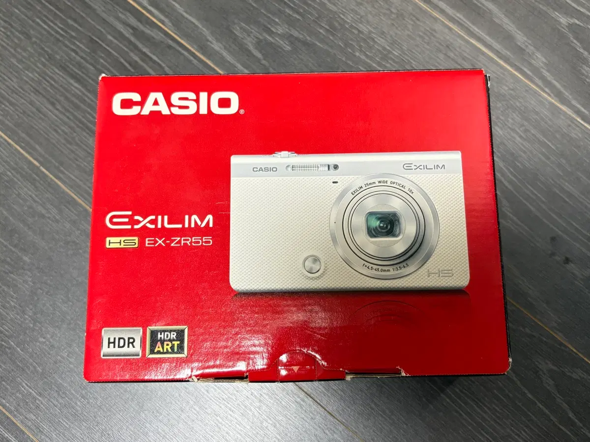 <새상품> 카시오 EXILIM EX-ZR55 화이트