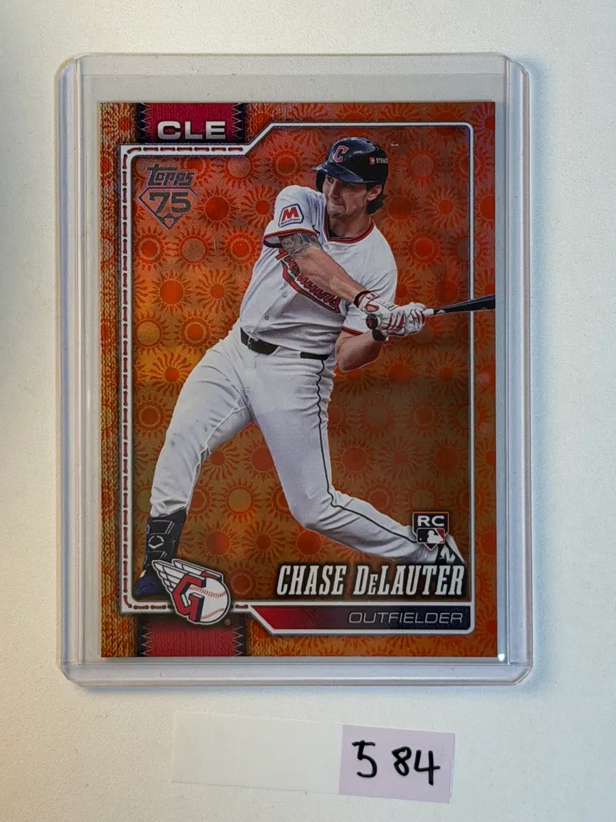 체이스 델로터 RC Topps  MLB 야구카드