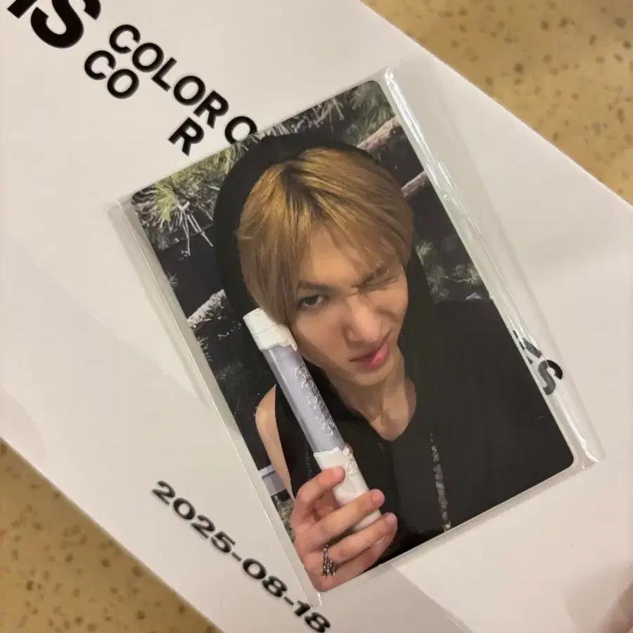 코르티스 응원봉 포카