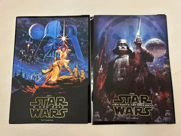 STAR WARS 포스터 2장 세트 1977 1980