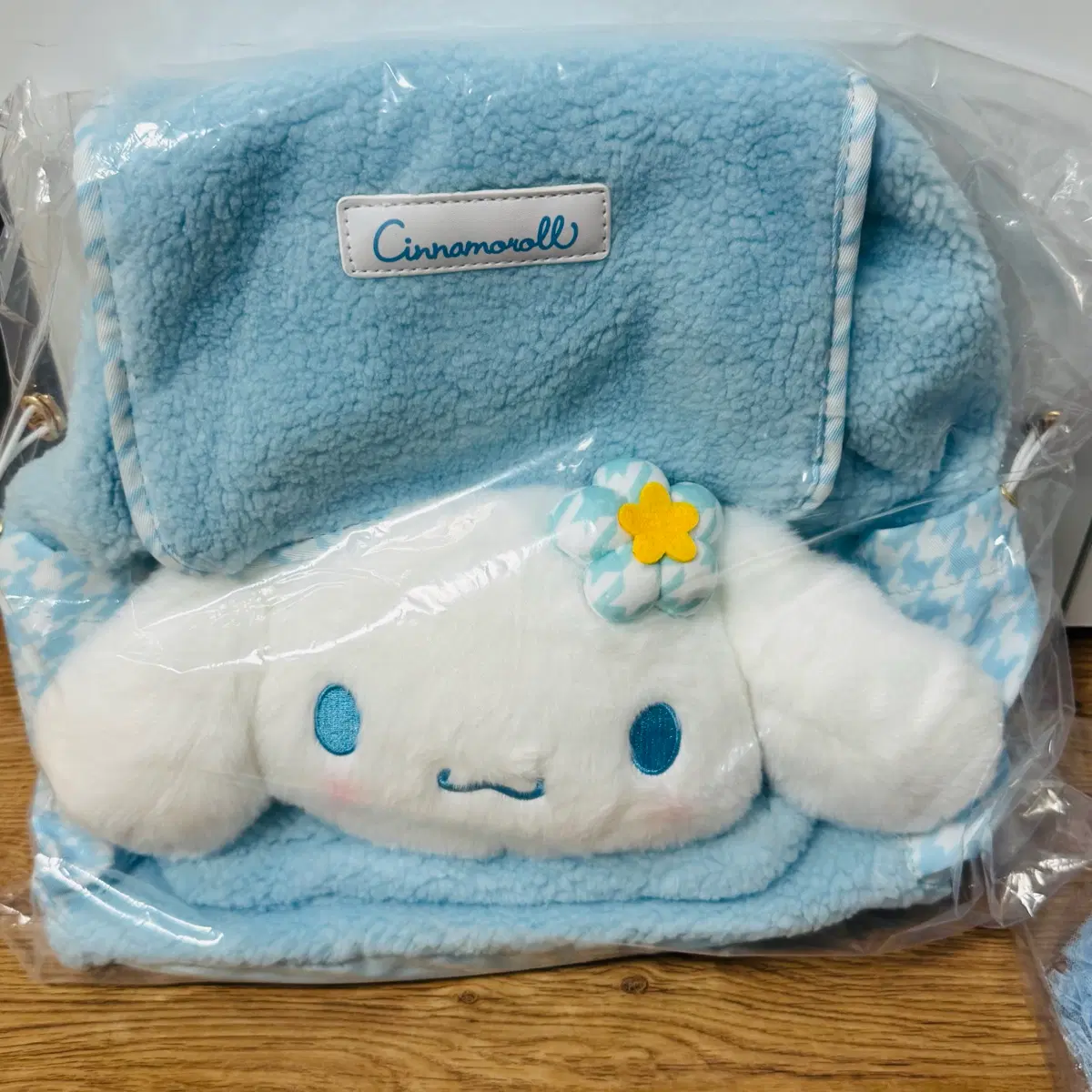 산리오 봄꽃시리즈 대만 한정 쿠지 A상 시나모롤 백팩 가방