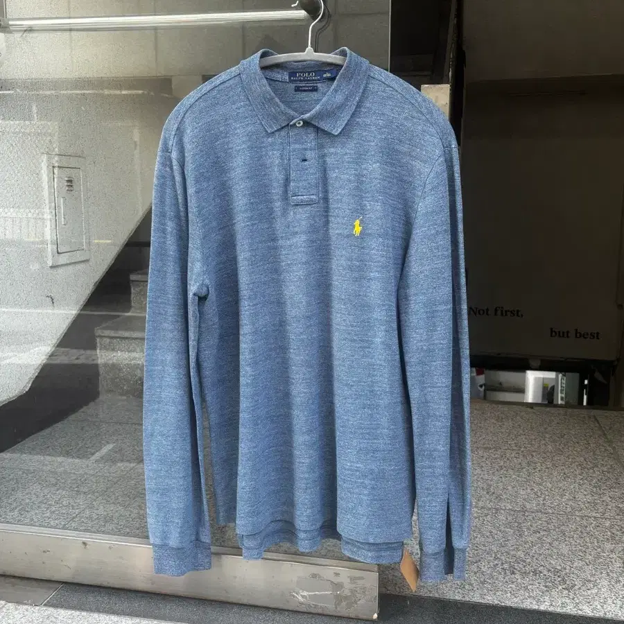 폴로 랄프로렌 커스텀핏 롱슬리브 폴로셔츠