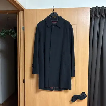 MHL. 트렌치코트 블랙 남성용
