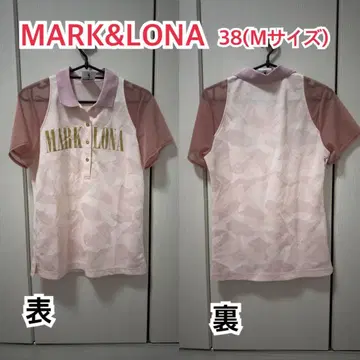 MARK&LONA 피케 셔츠 핑크 38(M 사이즈)