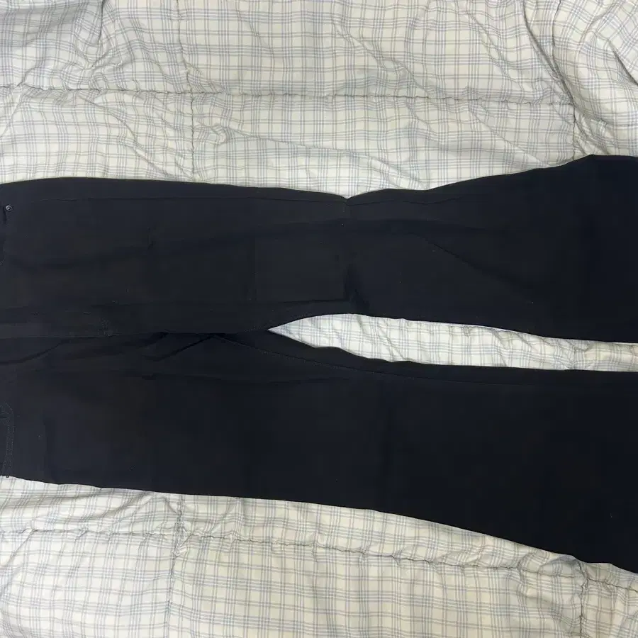 블랙 부츠컷 데님팬츠 L