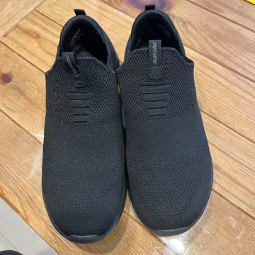 SKECHERS 슬립온 블랙