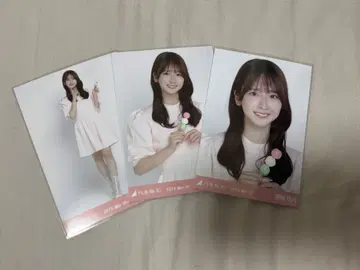 노기자카46 브로마이드 스가와라 사츠키 컴프 벚꽃 코디