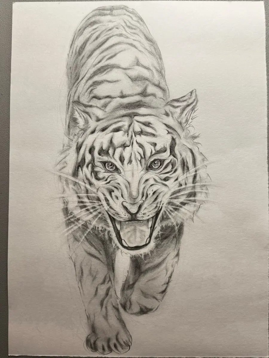 실사 손그림 커미션